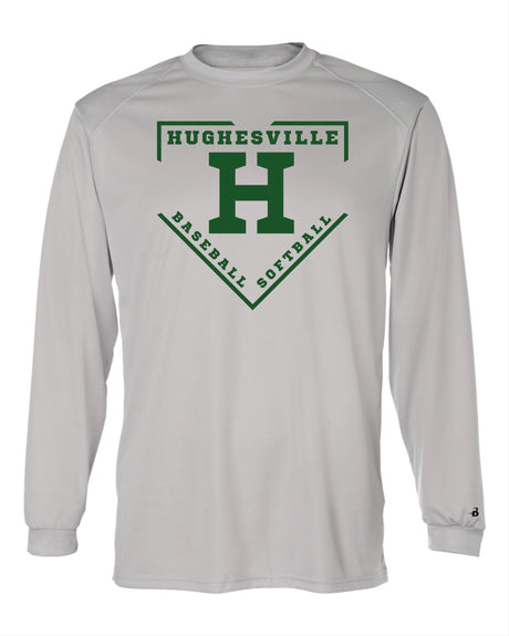 Hughesville LL Long Sleeve Badger Dri Fit Shirt Adult