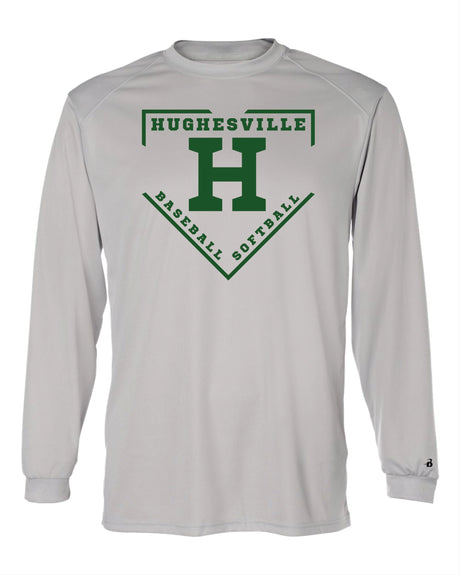 Hughesville LL Long Sleeve Badger Dri Fit Shirt YOUTH