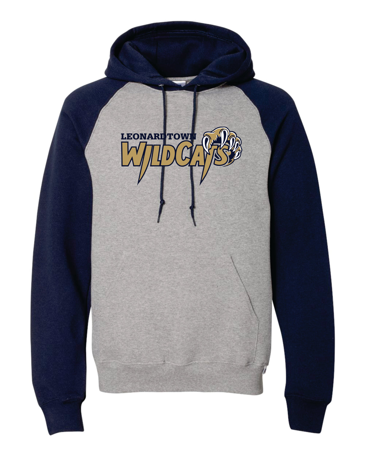 Leonardtown Wildcats Raglan Hoodie