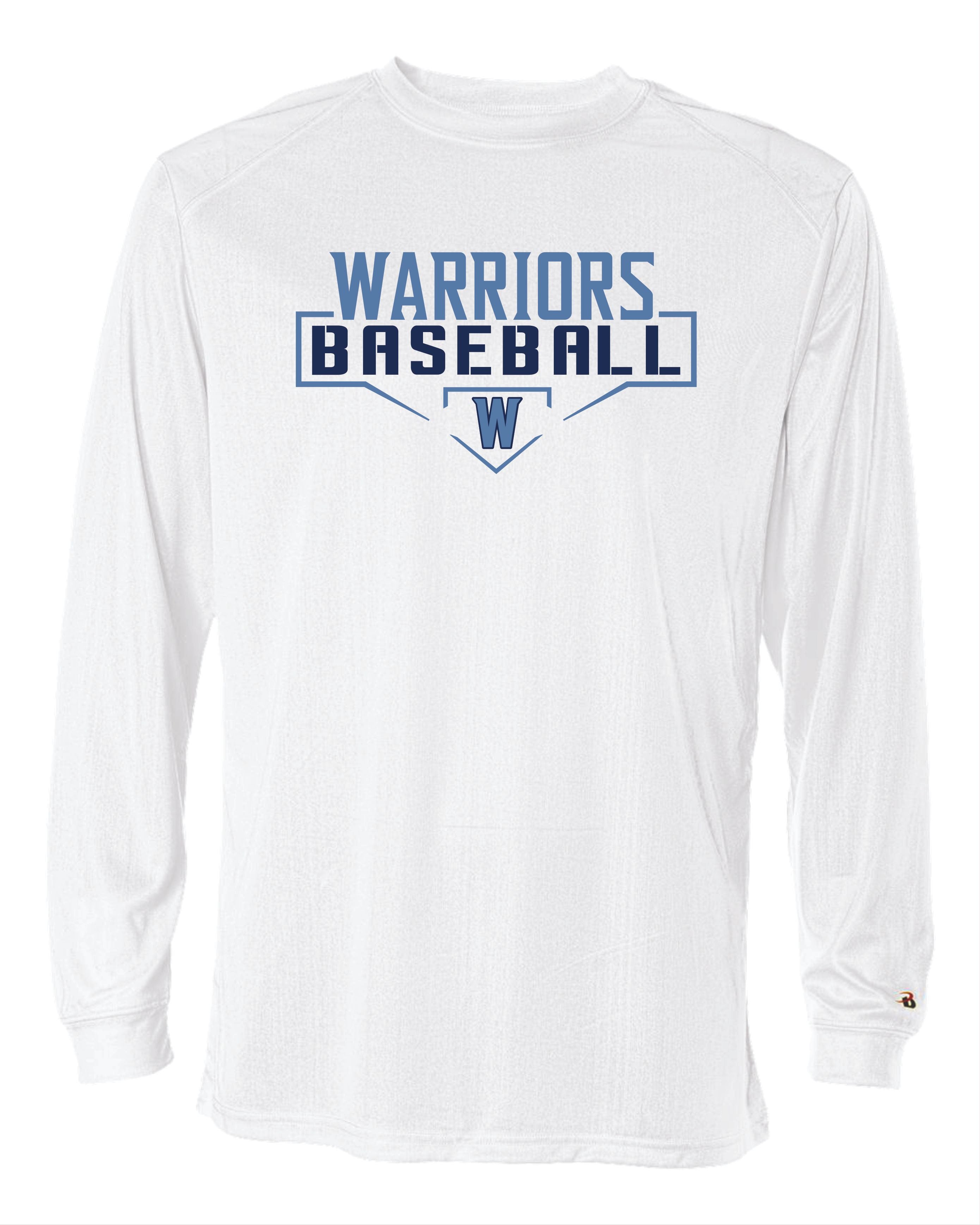 Warriors Badger Long Sleeve T-Shirts YOUTH