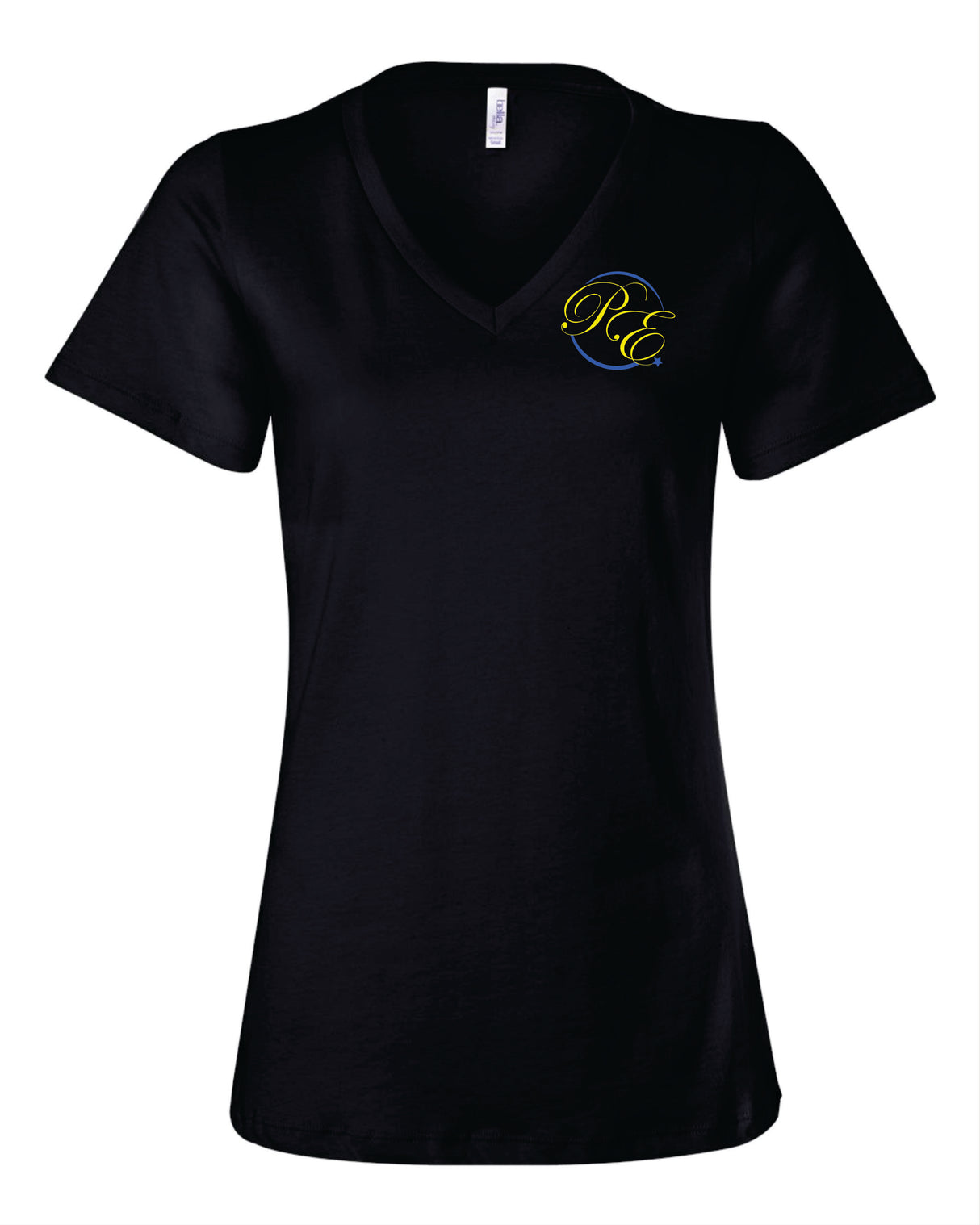 Power Explosion Short Sleeve V Neck Womens