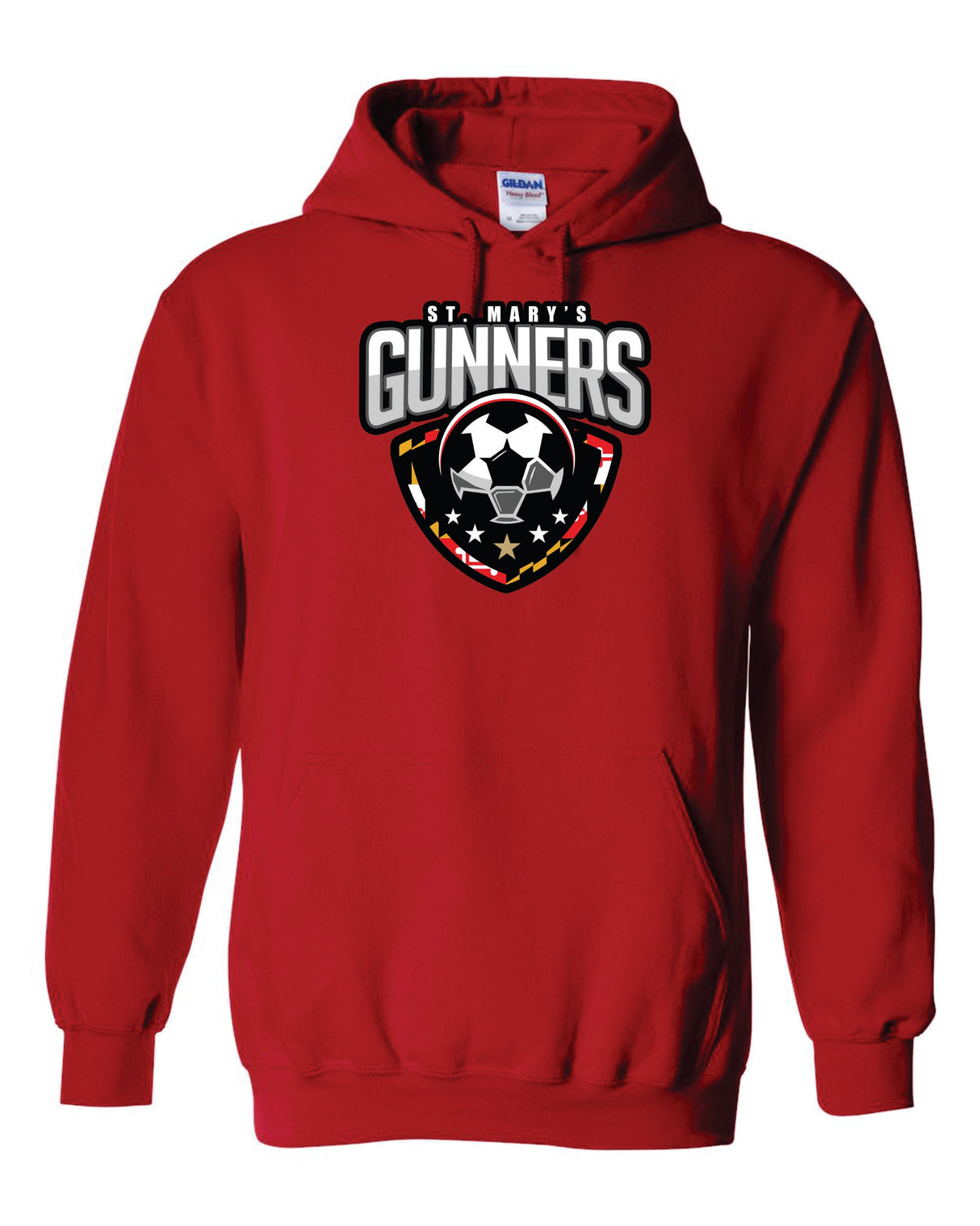 Gunners Gildan/Jerzee 50/50 Hoodie YOUTH