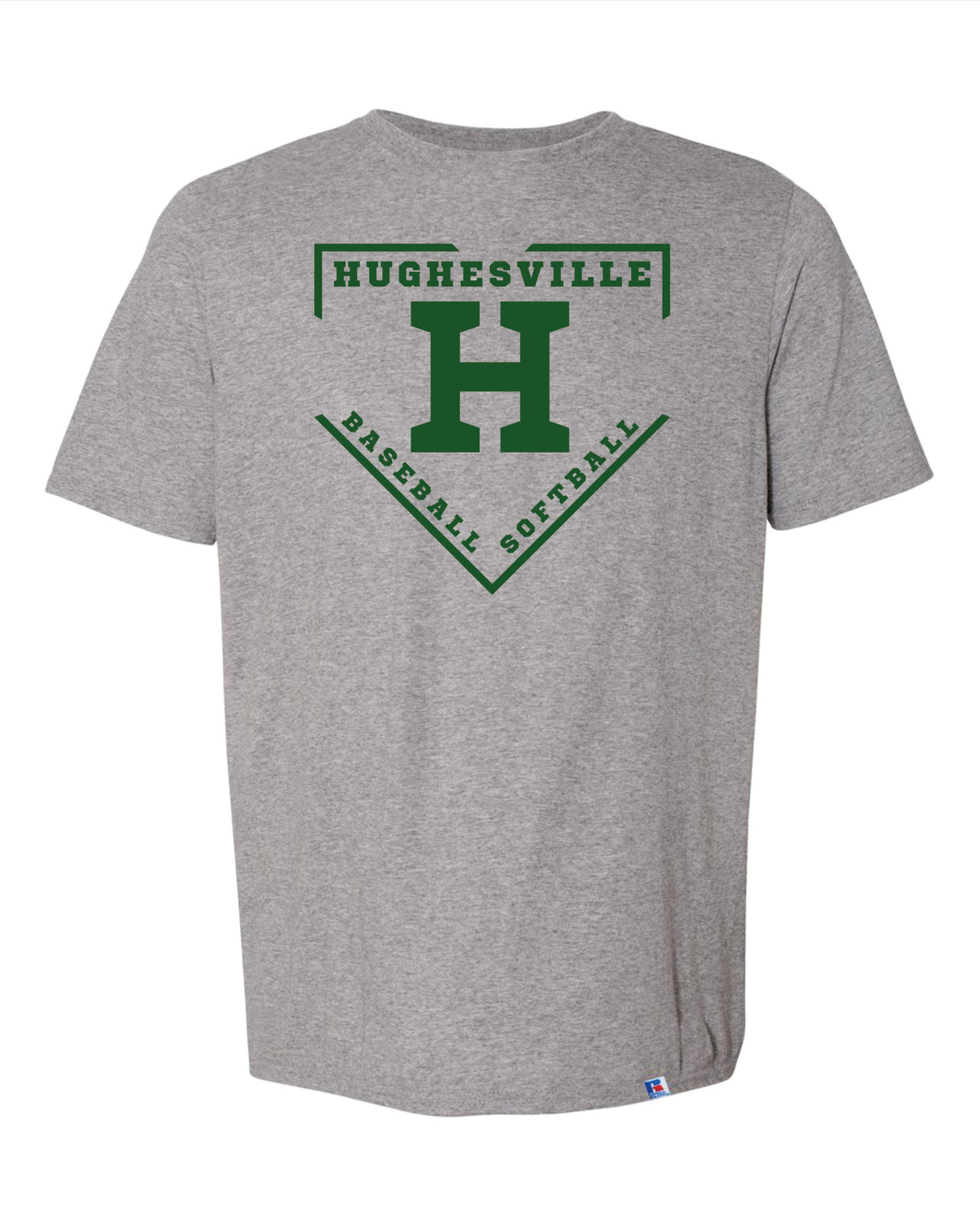 Hughesville LL Russell 60/40 Short Sleeve Shirt Women