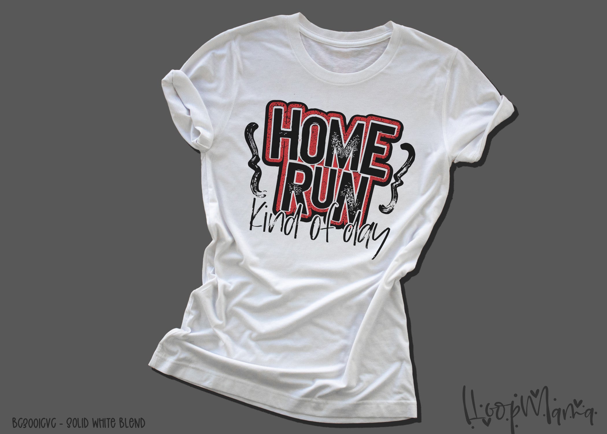 It's a home run kinda day Short Sleeve Bella and Canvas Womens