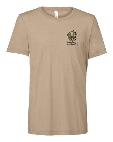 Brandywine Bowhunters Bella & Canvas Tri Blend Short Sleeve T shirt