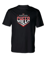 Chopticon Braves Cheer Short Sleeve Badger Dri Fit T shirt Chopticon Cheer WOMEN