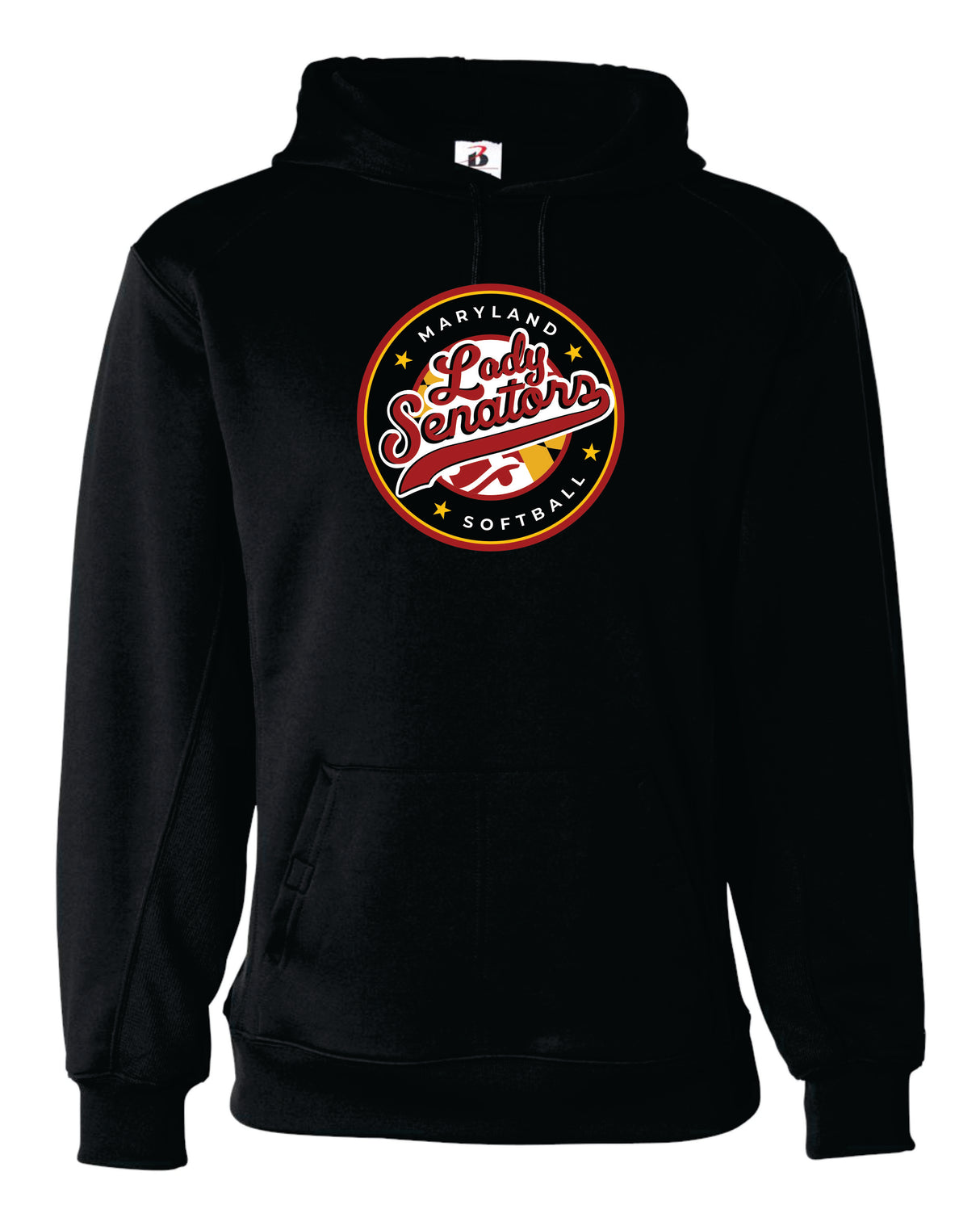 Senators Softball Badger Dri-Fit Hoodie Circle Logo Youth