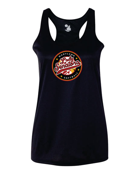 Lady Senators Badger Dri Fit Racer Back Tank WOMEN