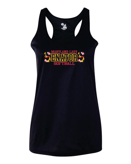 Lady Senators Badger Dri Fit Racer Back Tank WOMEN