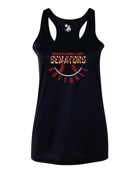 Lady Senators Badger Dri Fit Racer Back Tank WOMEN