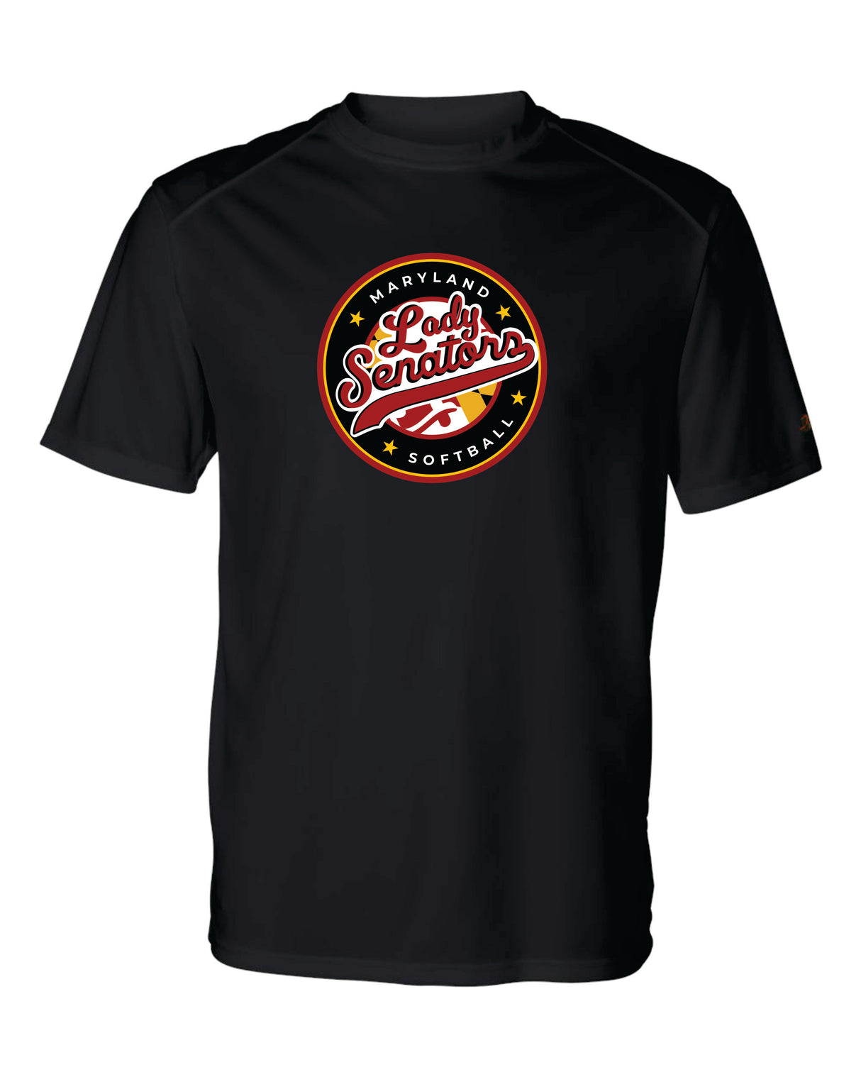 Lady Senators Circle Design Logo Short Sleeve Dri-Fit Shirt