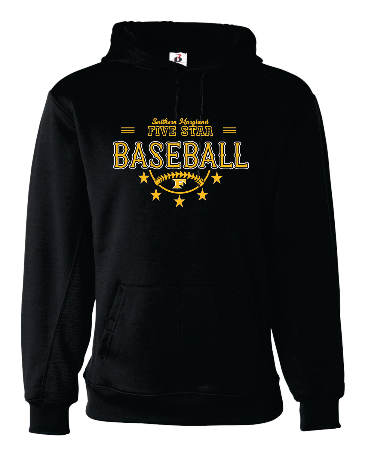 Five Star Badger Dri-Fit  Hoodie - Half Ball