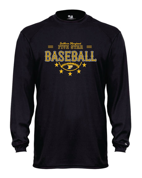 Five Star Long Sleeve Badger Dri-Fit Shirt