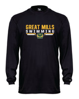 Great Mills Swimming Long Sleeve Badger Dri Fit Shirt