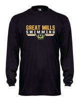 Great Mills Swimming Long Sleeve Badger Dri Fit Shirt - WOMEN