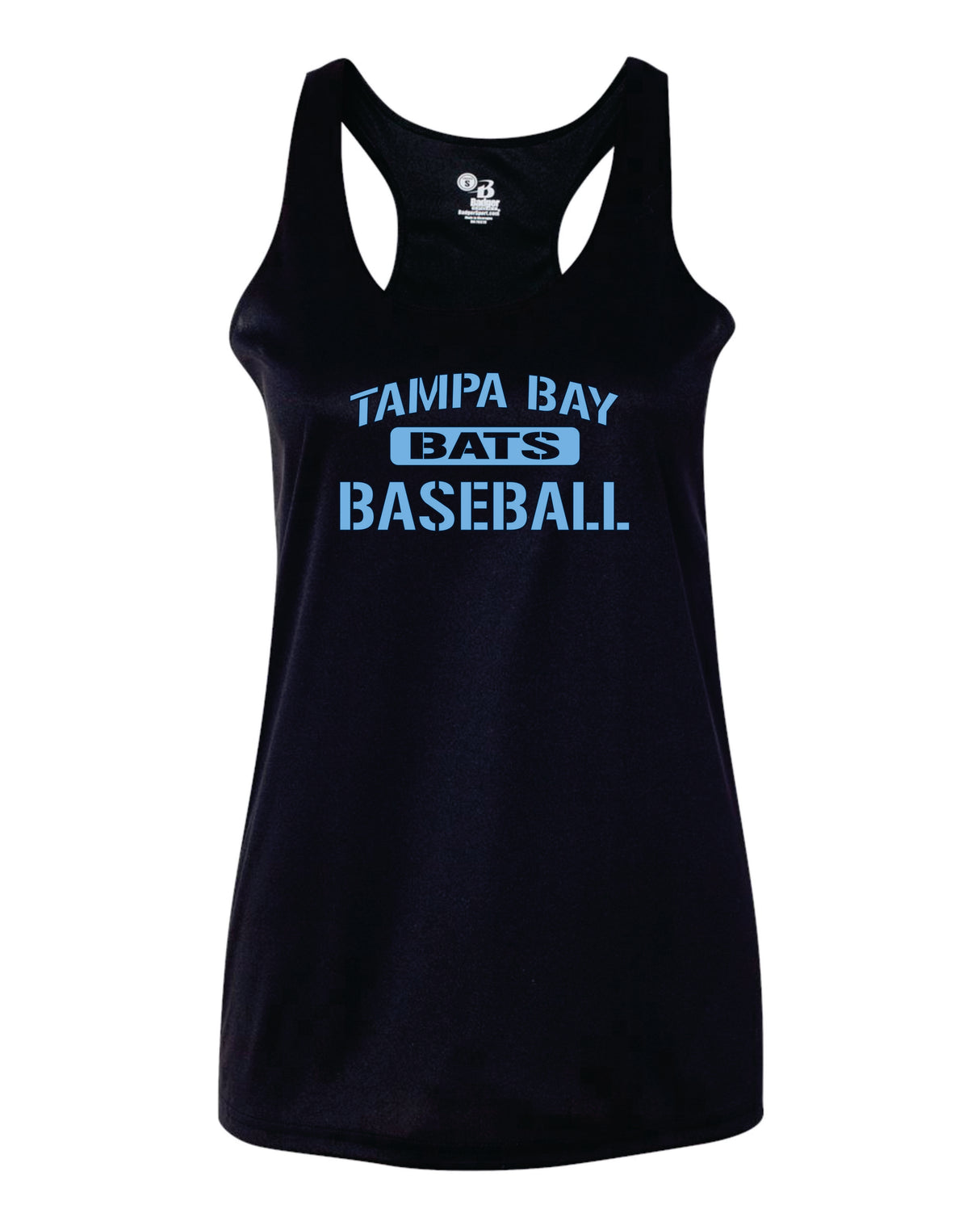 Tampa Bay Bats Badger Dri Fit Racer Back Tank WOMEN