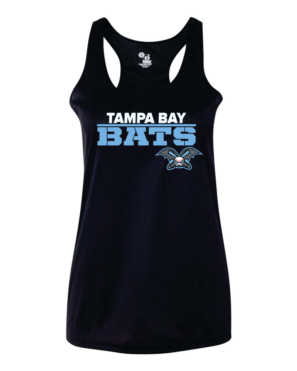 Tampa Bay Bats Badger Dri Fit Racer Back Tank WOMEN