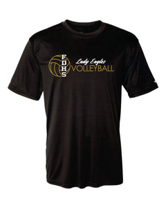 Douglass Volleyball Short Sleeve Badger Dri Fit T shirt-Women