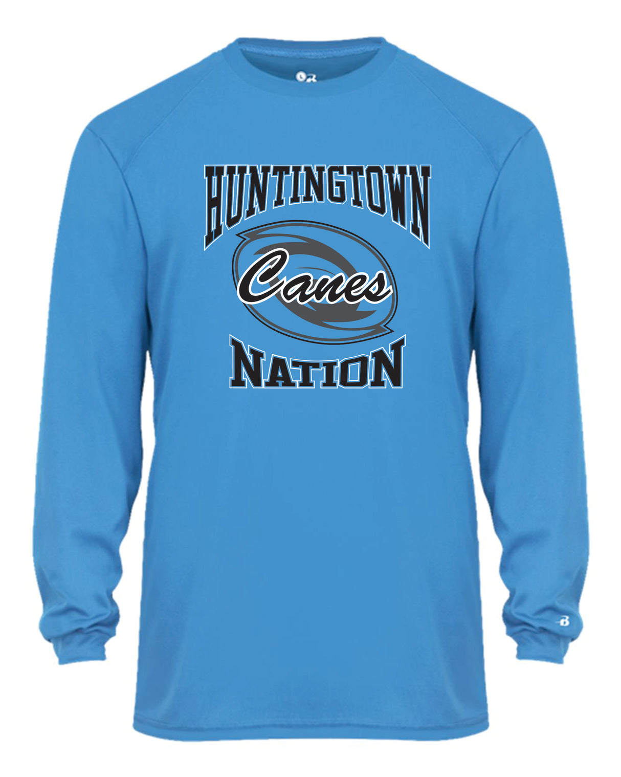 Hurricanes Long Sleeve Badger Dri Fit Shirt YOUTH