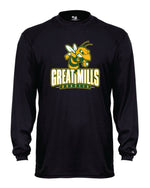 Load image into Gallery viewer, Great Mills Football Long Sleeve Badger Dri Fit Shirt
