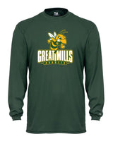 Great Mills Football Long Sleeve Badger Dri Fit Shirt - WOMEN