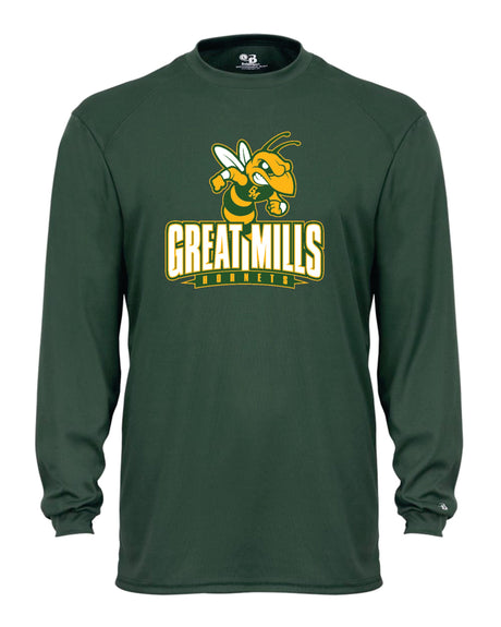 Great Mills Football Long Sleeve Badger Dri Fit Shirt