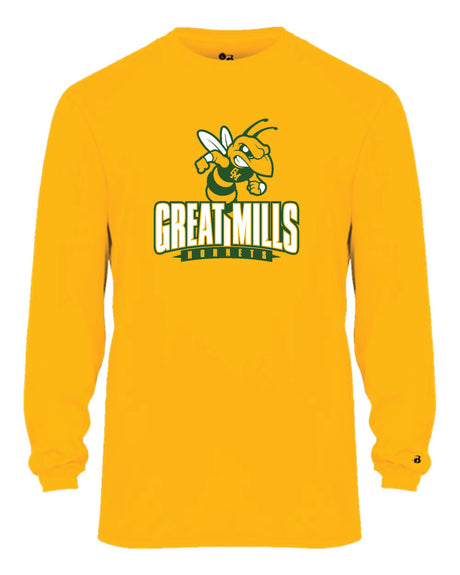 Great Mills Football Long Sleeve Badger Dri Fit Shirt