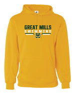 Load image into Gallery viewer, Great Mills Swimming Badger Dri-fit Hoodie
