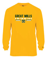 Great Mills Swimming Long Sleeve Badger Dri Fit Shirt