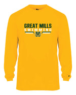 Load image into Gallery viewer, Great Mills Swimming Long Sleeve Badger Dri Fit Shirt - WOMEN
