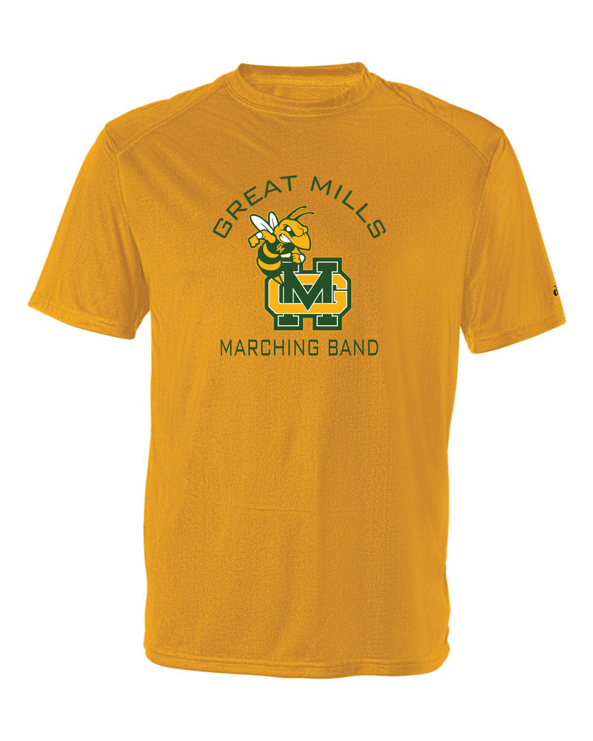 Great Mills Marching Band Short Sleeve Badger Dri Fit T shirt WOMEN