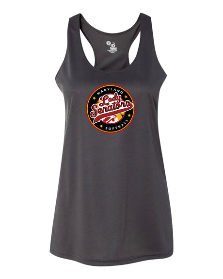 Lady Senators Badger Dri Fit Racer Back Tank WOMEN
