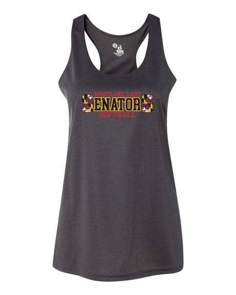 Lady Senators Badger Dri Fit Racer Back Tank WOMEN