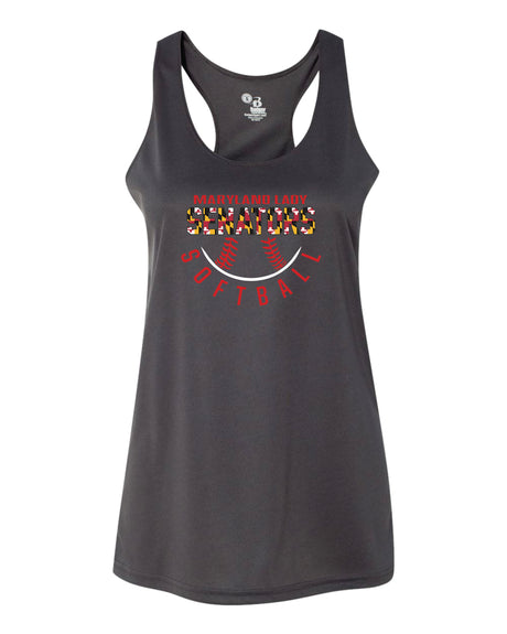 Lady Senators Badger Dri Fit Racer Back Tank WOMEN