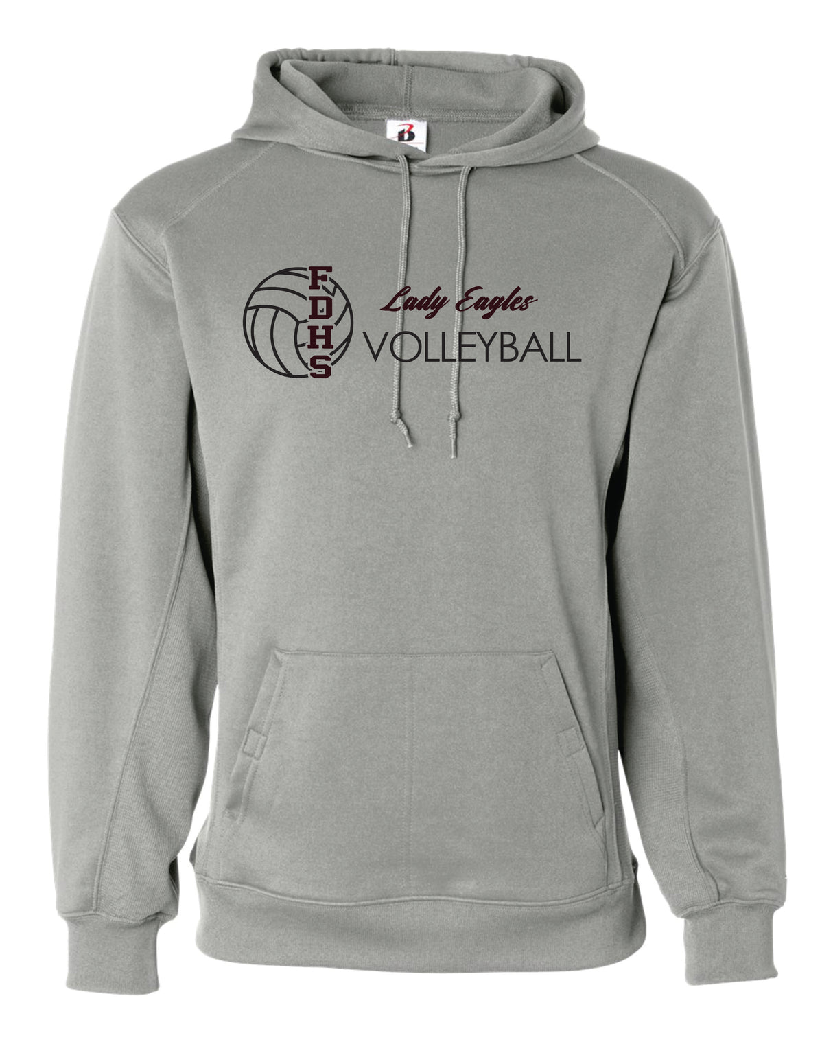 Douglass Volleyball Badger Dri-fit Hoodie