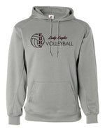 Load image into Gallery viewer, Douglass Volleyball Badger Dri-fit Hoodie
