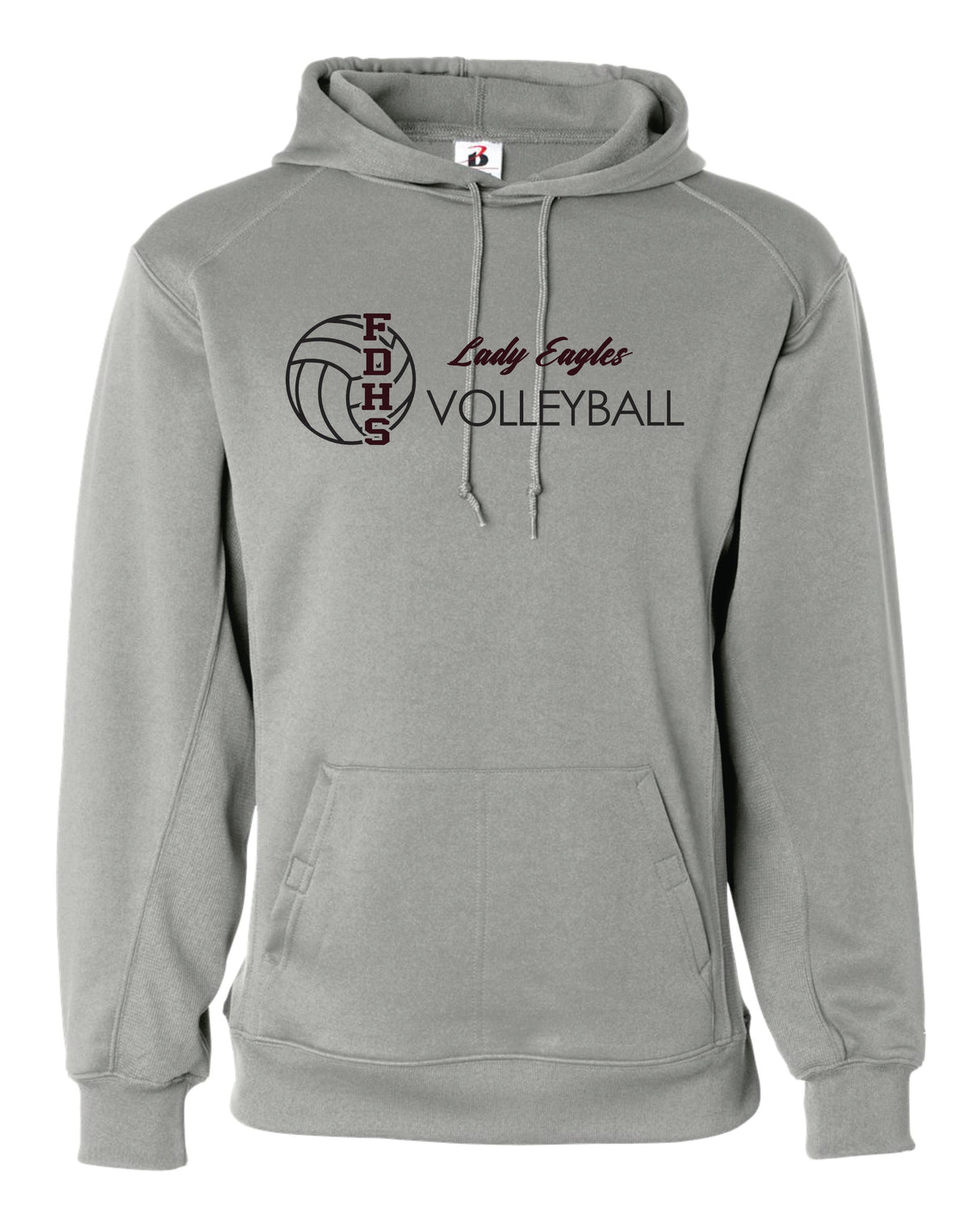 Douglass Volleyball Badger Dri-fit Hoodie-WOMEN