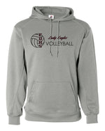 Load image into Gallery viewer, Douglass Volleyball Badger Dri-fit Hoodie-WOMEN
