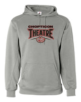 Chopticon Theatre Badger Dri-fit Hoodie Theatre Logo