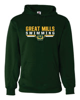 Great Mills Swimming Badger Dri-fit Hoodie