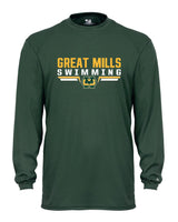 Great Mills Swimming Long Sleeve Badger Dri Fit Shirt - WOMEN