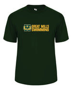 Load image into Gallery viewer, Great Mills Swimming Short Sleeve Badger Dri Fit T shirt - Women
