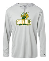 Great Mills Football Long Sleeve Badger  Hooded Dri Fit Shirt - Swarm Mills