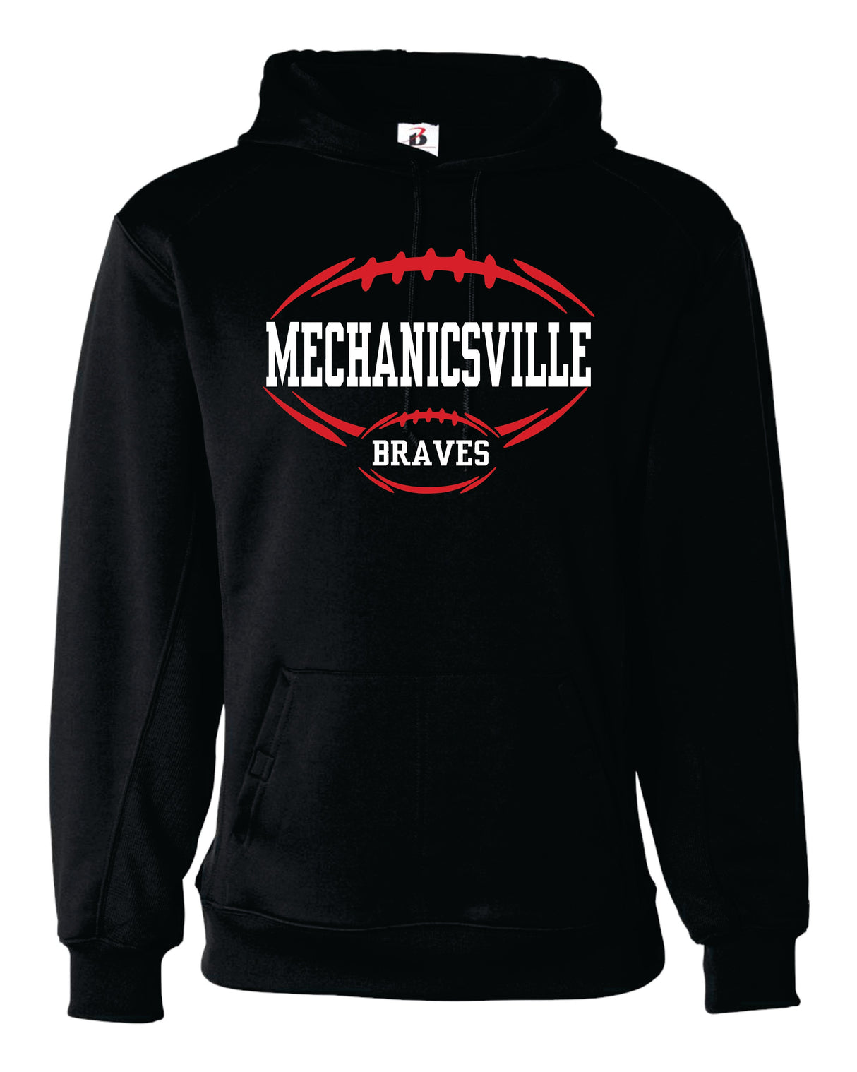 Mechanicsville Braves Badger Dri-fit Hoodie-WOMEN