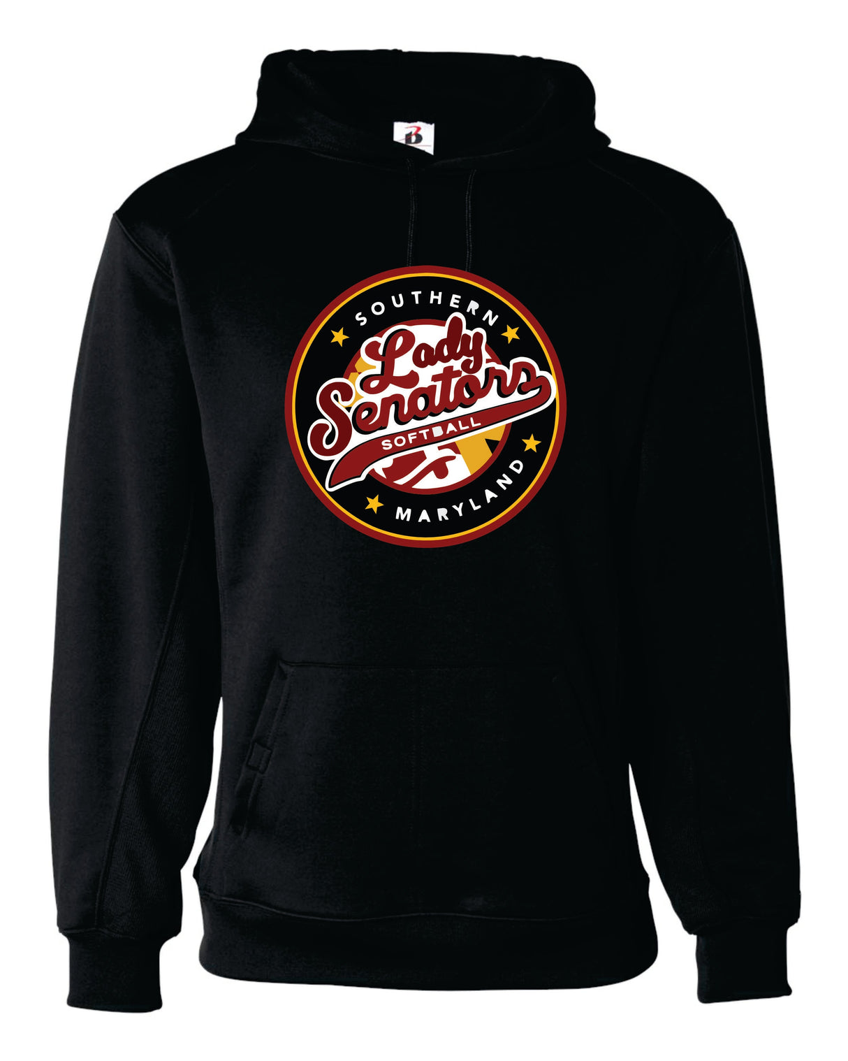 Senators Softball Badger Dri-Fit Hoodie Lady Senators Logo_WOMEN