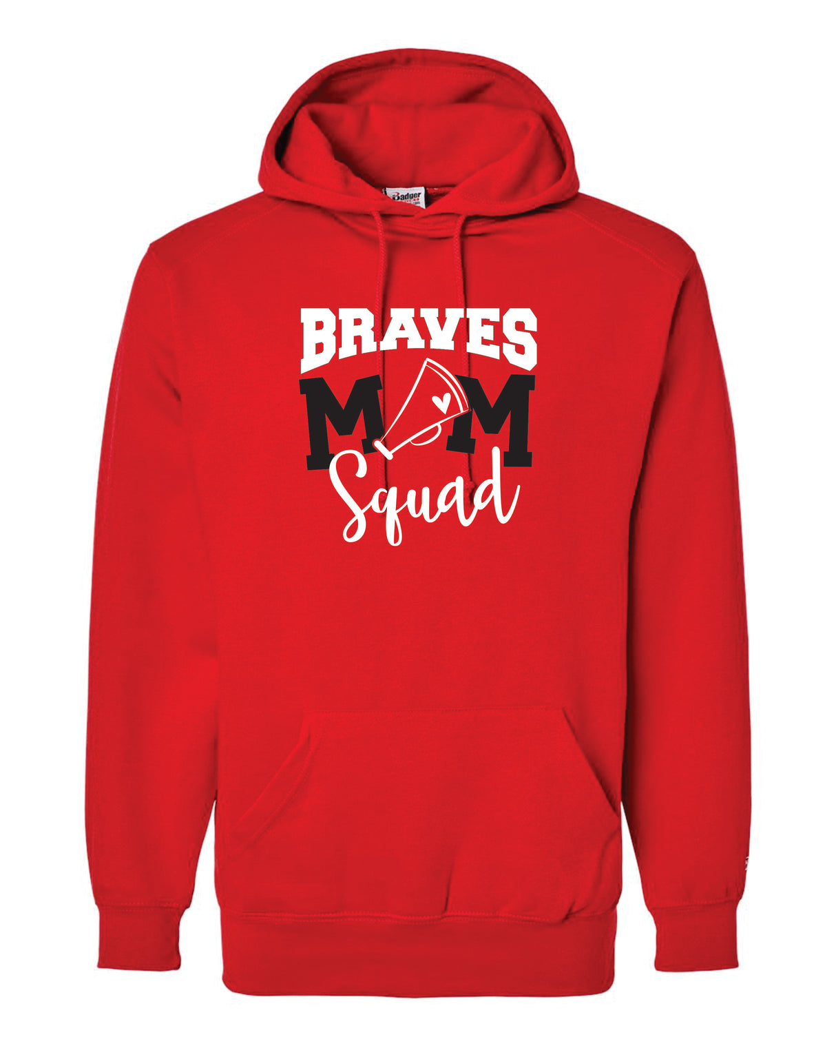 Mechanicsville Braves Badger Dri-fit Hoodie - CHEER MOM SQUAD