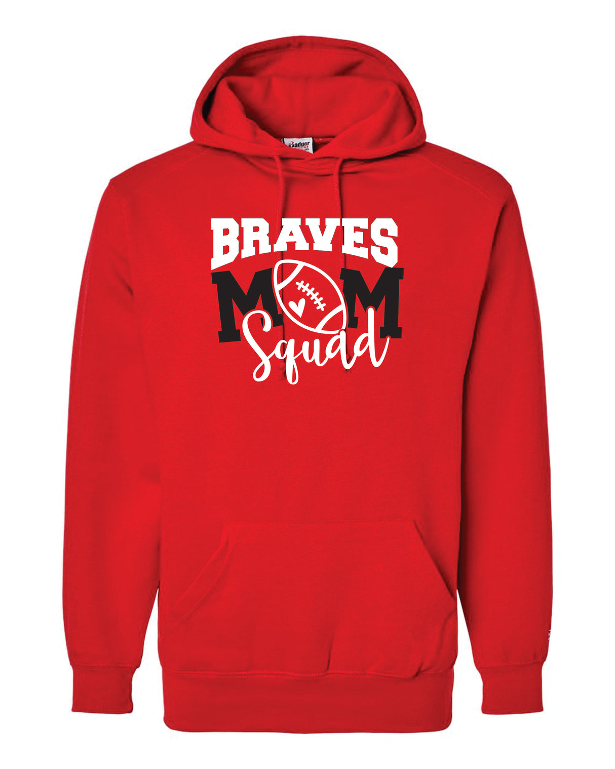 Mechanicsville Braves Badger Dri-fit Hoodie - FOOTBALL MOM SQUAD