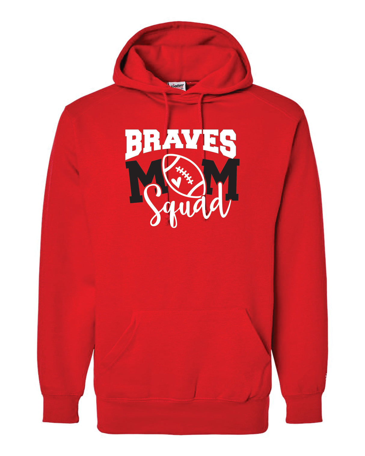 Mechanicsville Braves Badger Dri-fit Hoodie WOMEN - FOOTBALL MOM SQUAD