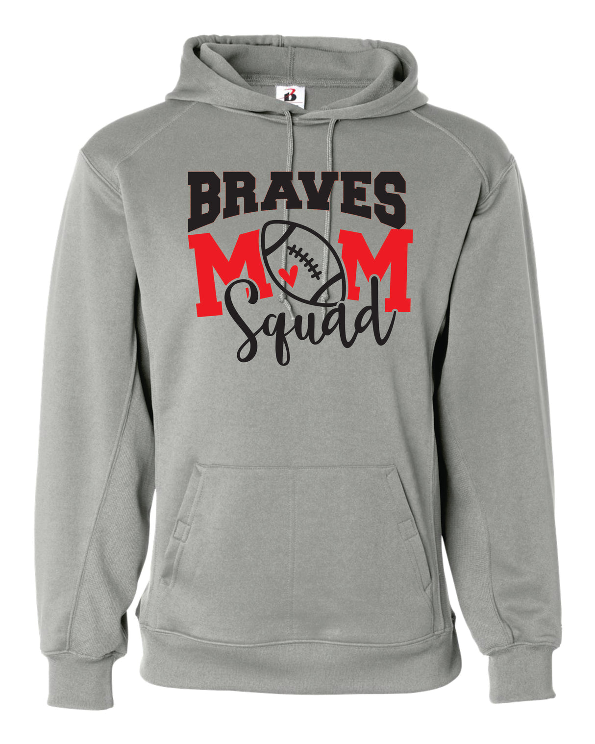 Mechanicsville Braves Badger Dri-fit Hoodie - FOOTBALL MOM SQUAD