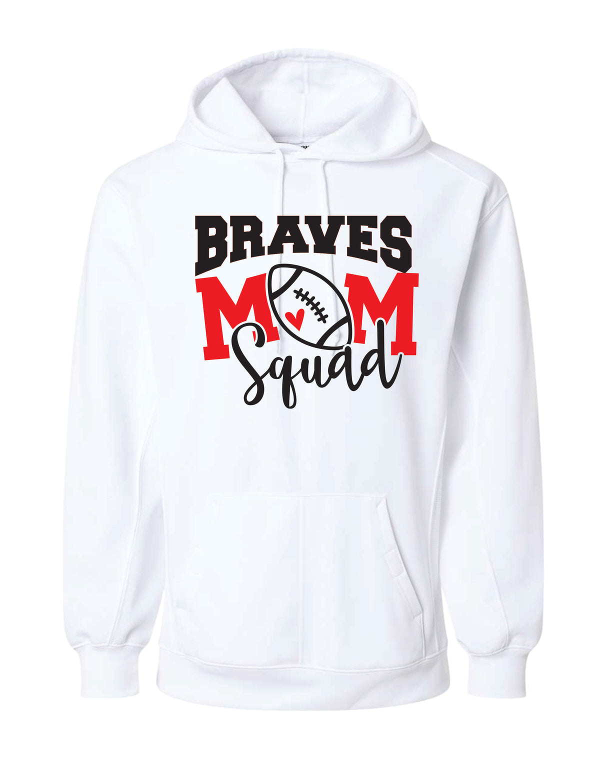 Mechanicsville Braves Badger Dri-fit Hoodie - FOOTBALL MOM SQUAD